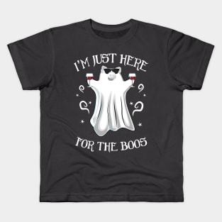 I's just here for the boob - Pig Design. Kids T-Shirt